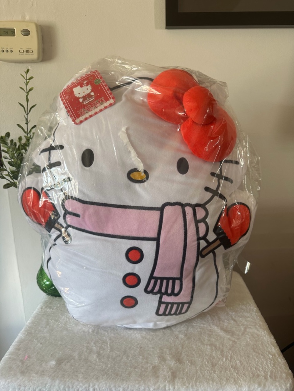 NWT Hello Kitty Jumbo Plush Pillow - Picture 3 of 5